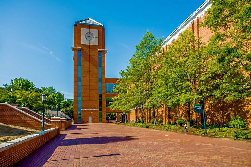 modern college campus buildings